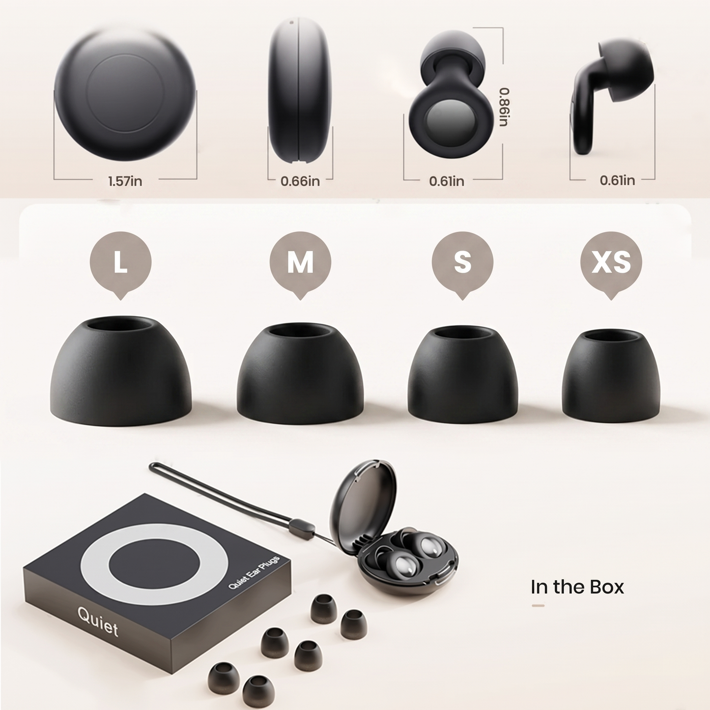 Premium Noise Cancelling Ear Plugs
